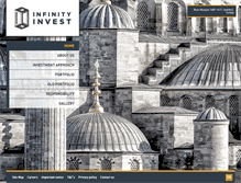 Tablet Screenshot of infinityinvest.com